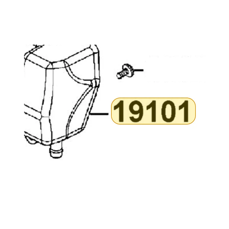 19101-KGB5-900 TANK RESERVE — diagram cutout