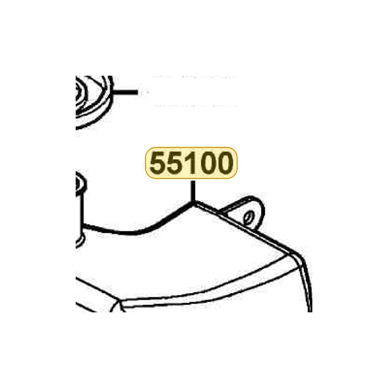 55100-KGB5-900 TANK OIL — diagram cutout