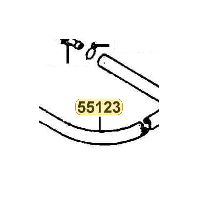 55123-KGB5-900 TUBE 5.3 OIL — diagram cutout