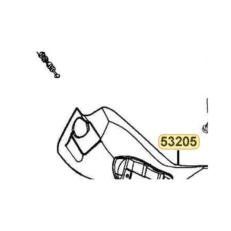 53205-KGB5-900-R1P COVER UPPER HANDLE — diagram cutout
