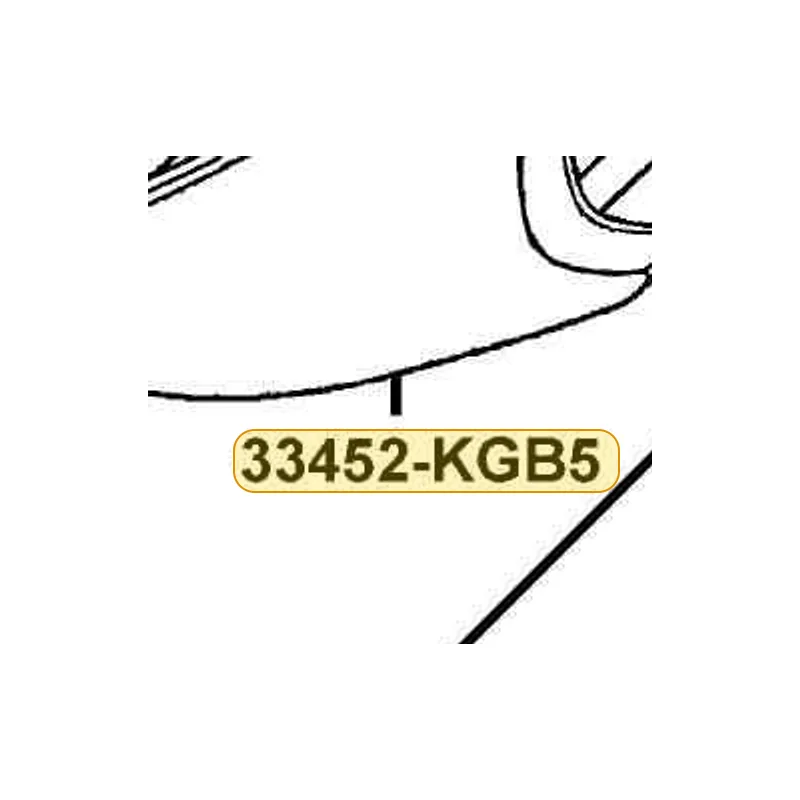 33452-KGB5-900 LENS FR WINKER L — diagram cutout