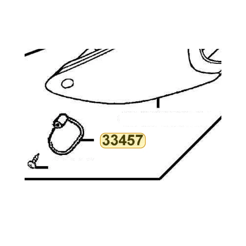 33457-KGB5-900 LENS L WINKER INNER — diagram cutout