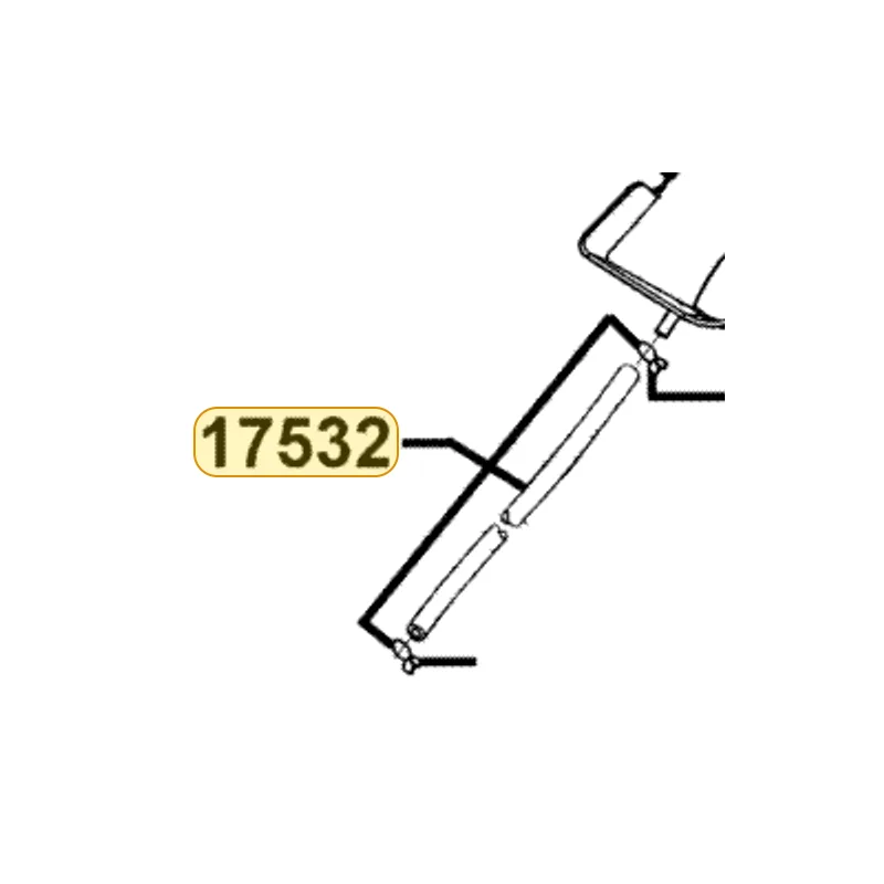 17532-KGB5-900 TUBE ASSY DRAIN — diagram cutout