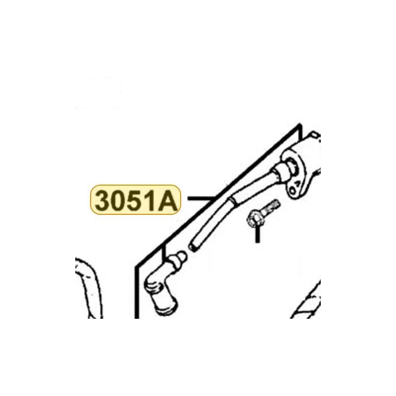 3051A-KFA5-90B IGN COIL & PLUG CAP ASSY (D406) — diagram cutout
