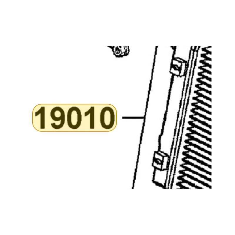 19010-KGB5-900 RADIATOR COMP — diagram cutout