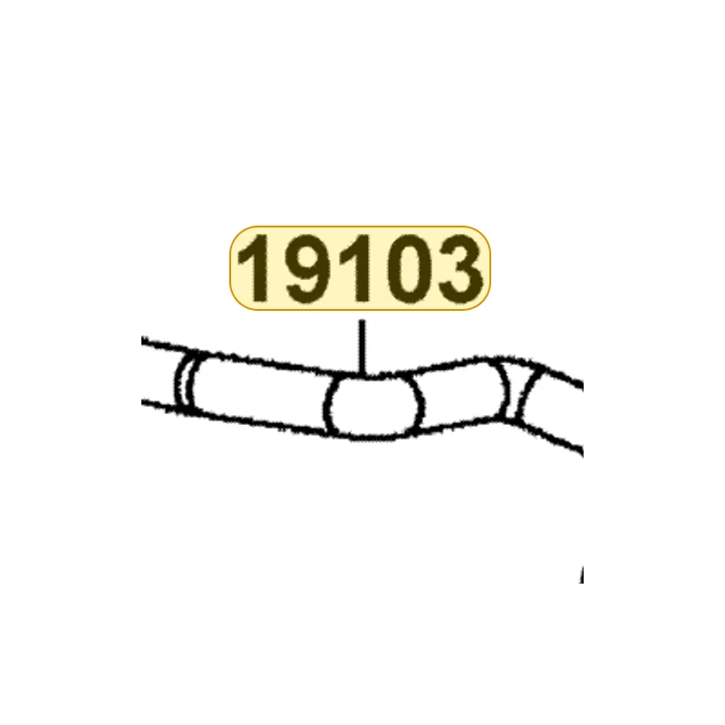 19103-KGB5-900 HOSE B WATER — diagram cutout