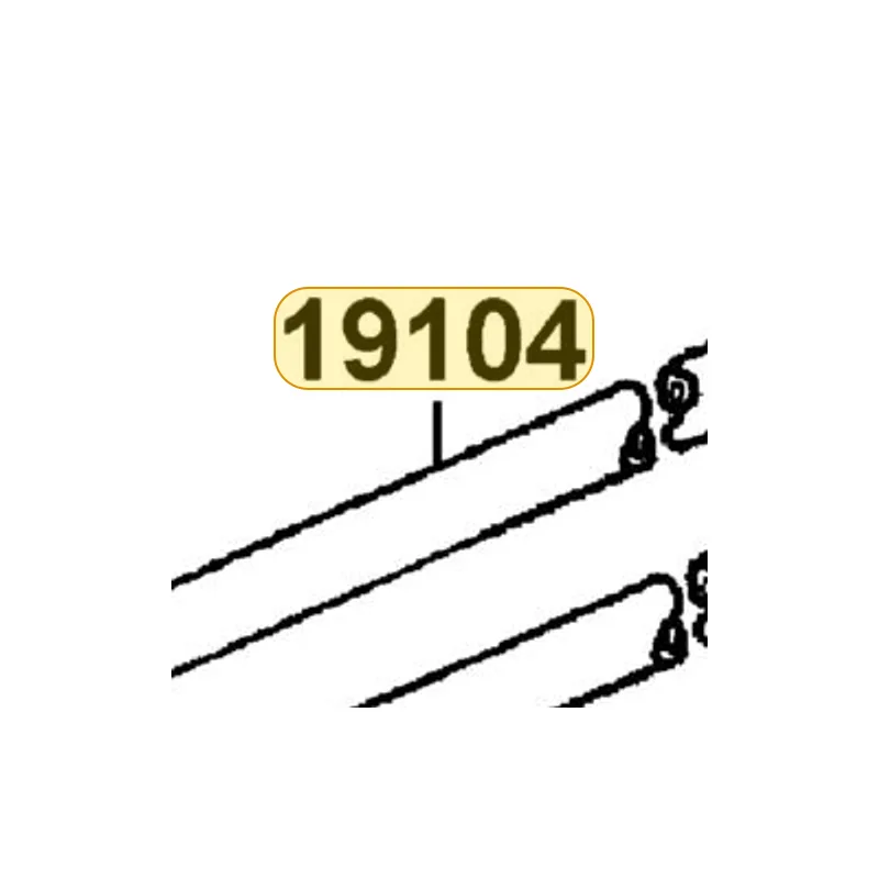 19104-KGB5-900 HOSE C WATER — diagram cutout