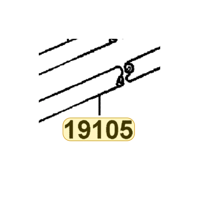 19105-KGB5-900 HOSE D WATER — diagram cutout