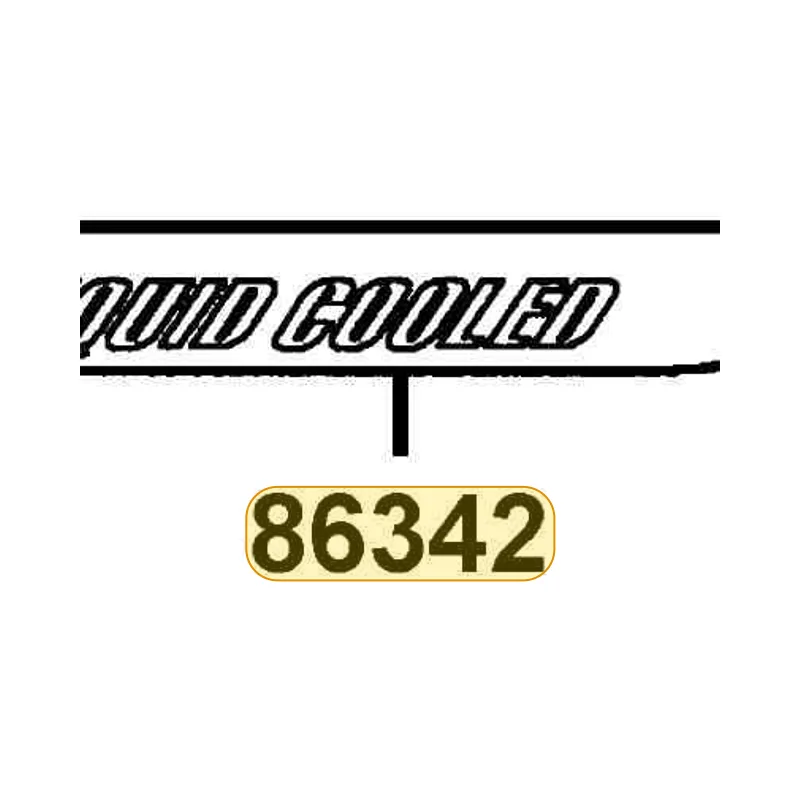 86342-KGB5-E00-T01 EMB R SKIRT — diagram cutout
