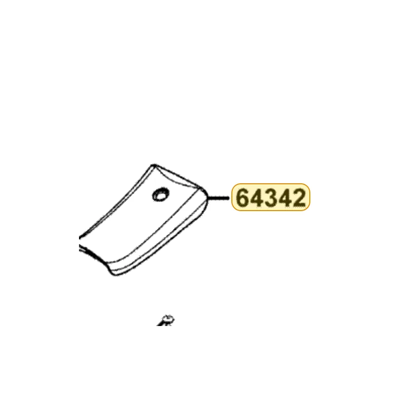64342-KGB5-900-YFP LID TUNNEL (Orange) — diagram cutout