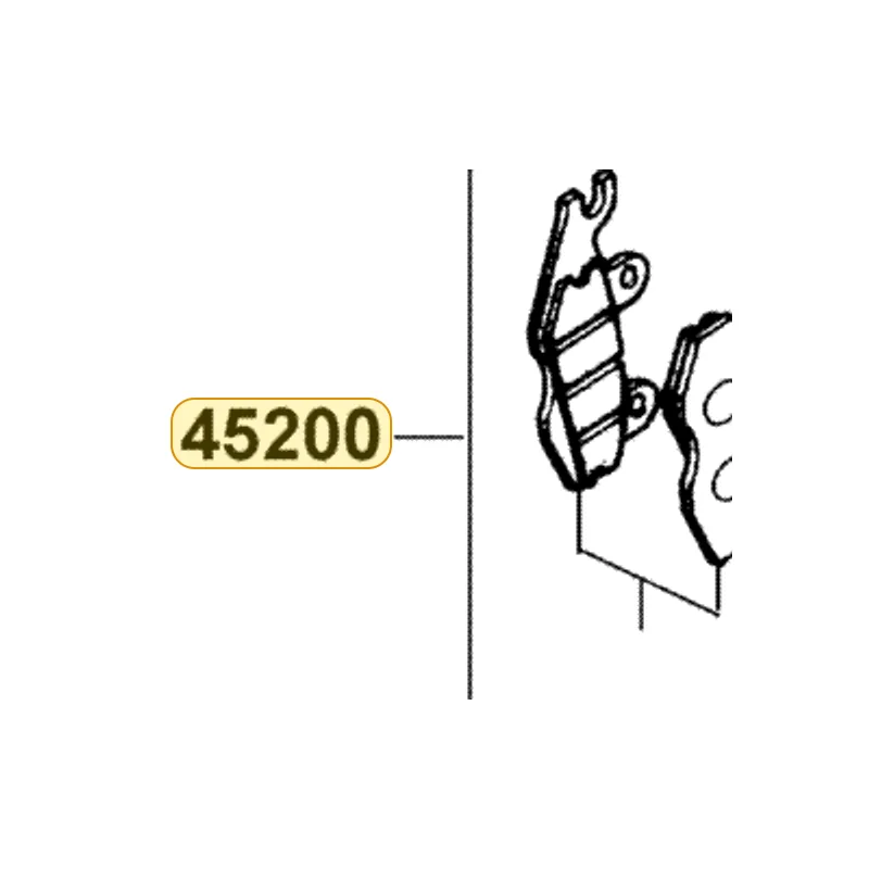 45200-KGB5-E90-R8A CALIPER ASSY FR — diagram cutout