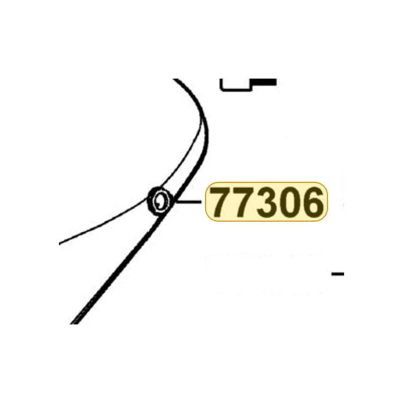 77306-KGB5-900 COLLAR SEAT LOCK — diagram cutout