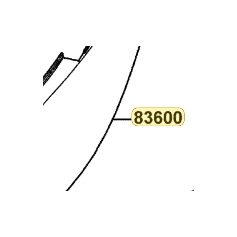 83600-KGB5-900-HJP COVER SET L BODY SIDE — diagram cutout