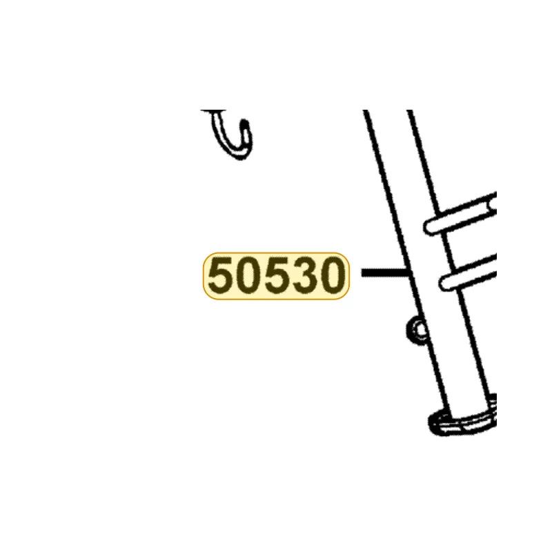 50530-KGB5-900 BAR SIDE STAND — diagram cutout