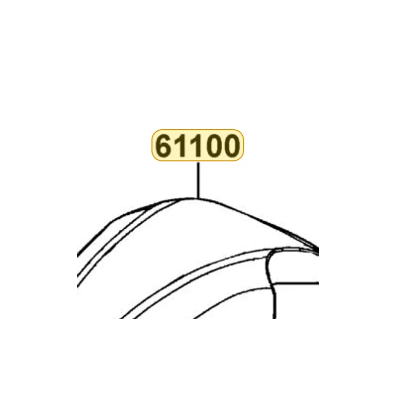 61100-KGB5-900-DG9 FENDER FR — diagram cutout