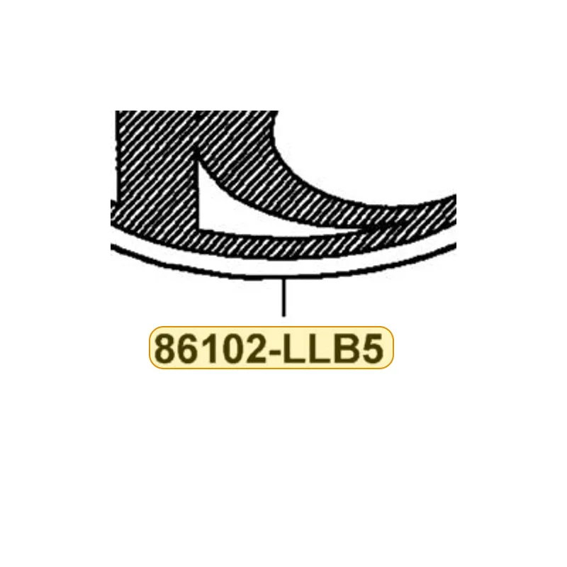 86102-LLB5-E00-T05 STRIPE K-LOGO 60MM — diagram cutout