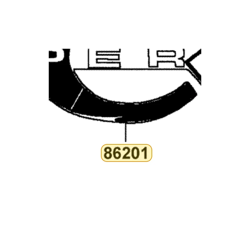 86201-KGB5-E82-T01 STRIPE BODY COVER — diagram cutout