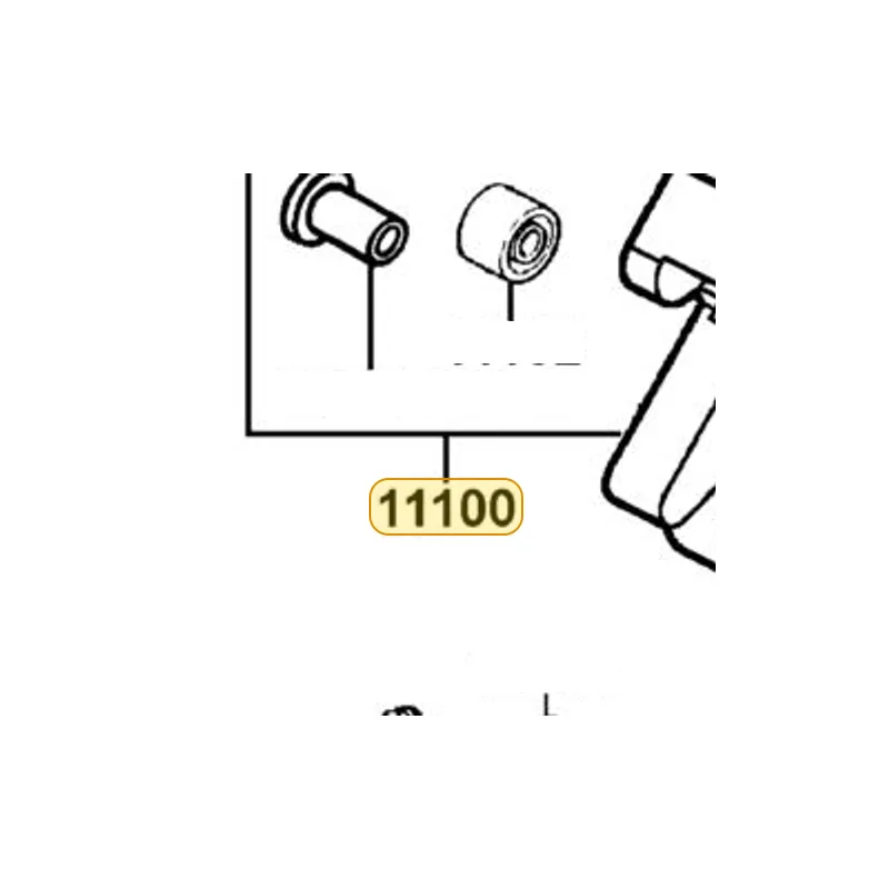 11100-KGB5-315 CRANK CASE SET RIGHT — diagram cutout