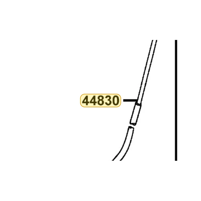 44830-LLB5-E00 CABLE COMP SPDMT — diagram cutout