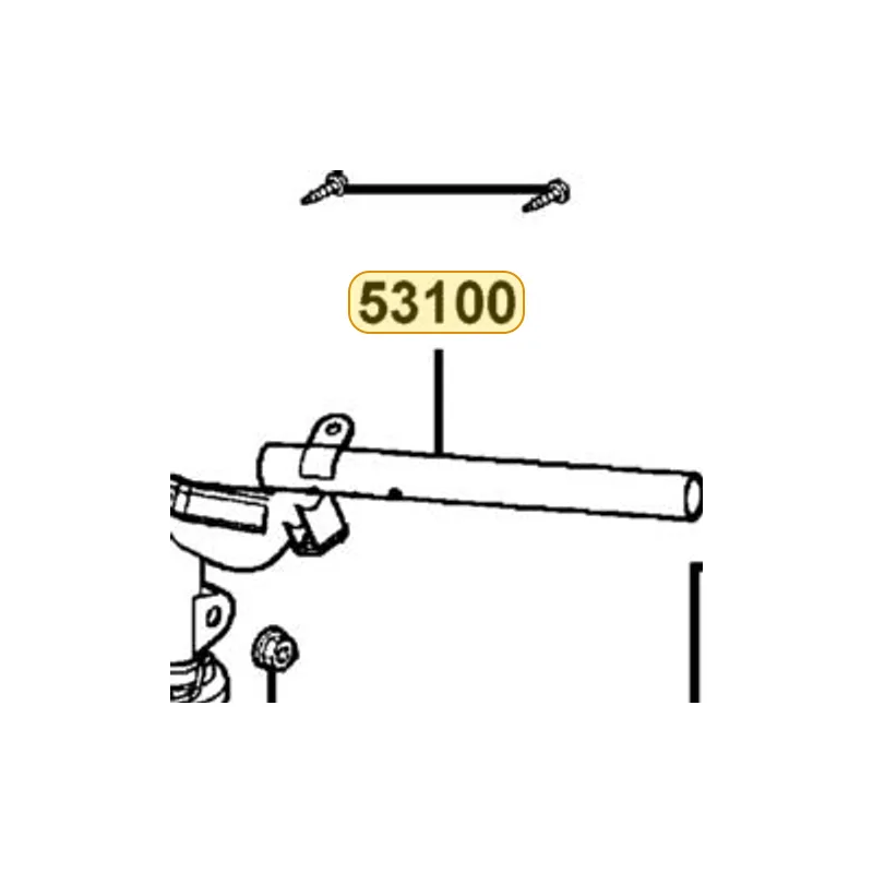 53100-LLB5-E01 HANDLE COMP STRG — diagram cutout