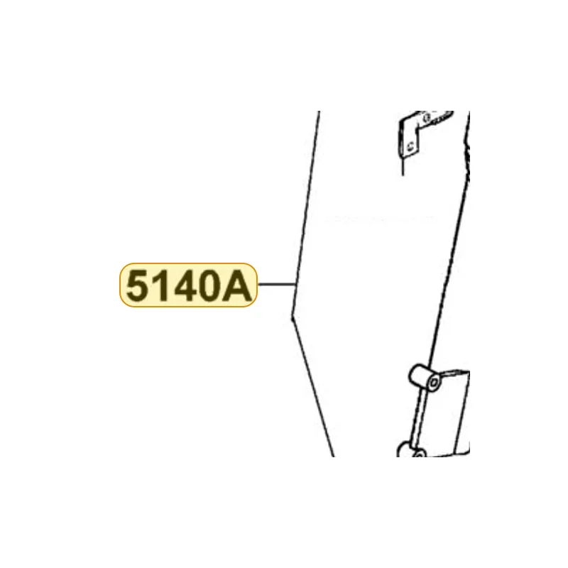 5140A-LLB5-500-NJA FORK ASSY R FR (Silver) — diagram cutout