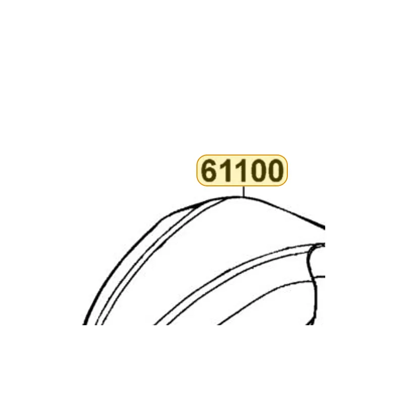 61100-KGB5-900-HJP FENDER FR — diagram cutout