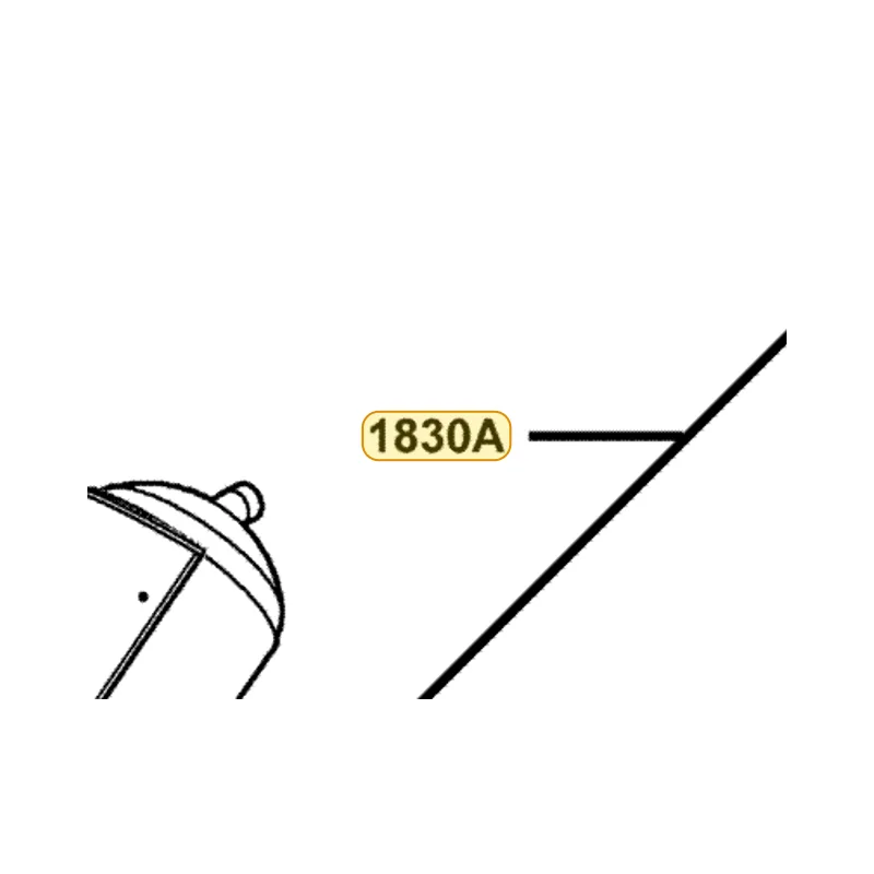1830A-KEB7-M30 MUFFLER ASSY EXHAUST/P208 — diagram cutout
