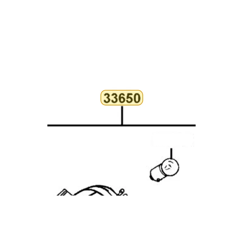 33650-KGB5-M30 WINKER ASSY LH RR **(1) C.2005.10.03 — diagram cutout