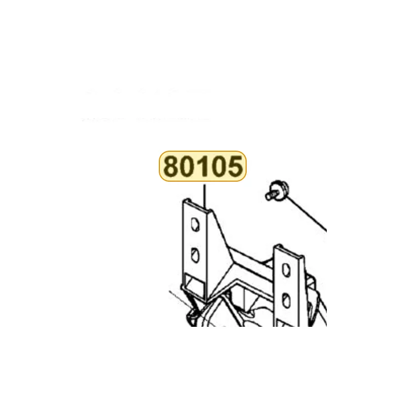 80105-KGB5-M30-N1R FENDER RR A (Black) — diagram cutout