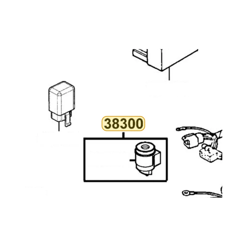 38300-KGB5-M3A RELAY ASSY WINKER — diagram cutout