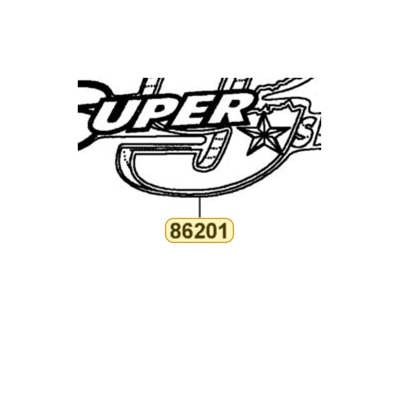 86201-LLB5-E88-T02 STRIPE BODY COVER — diagram cutout