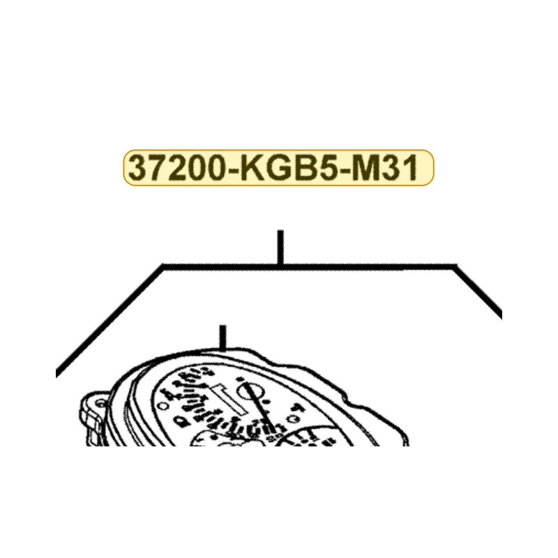 37200-KGB5-M31 METER ASSY SPEED — diagram cutout