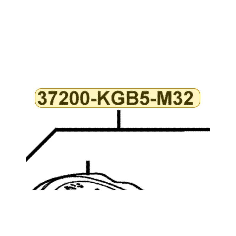 37200-KGB5-M32 METER ASSY SPEED — diagram cutout