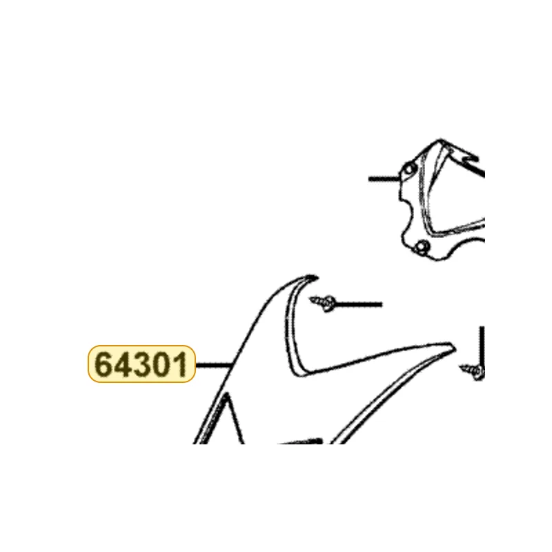 64301-KGB5-900-Y5P COVER SET FR — diagram cutout