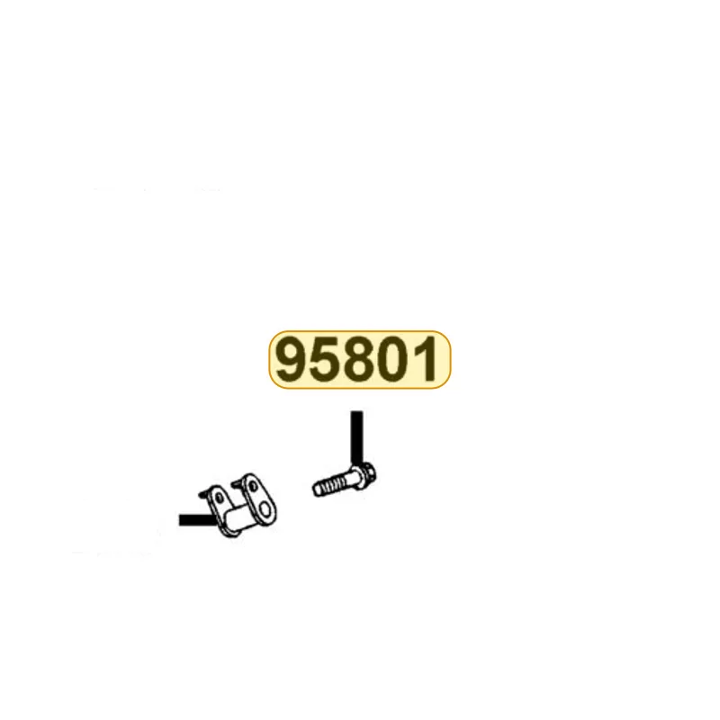 95801-06040-08 BOLT FLANGE 6*40 (C) — diagram cutout