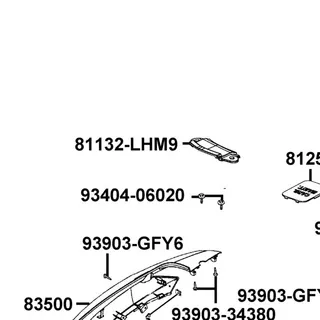 81132-LHM9-E60-N1P CAP LEG SHIELD — diagram cutout