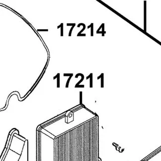 17211-KEC6-C00 ELEMENT COMP AIR/C — diagram cutout
