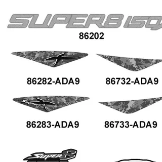 86282-ADA9-M31-T01 STRIPE R FR MOLD — diagram cutout