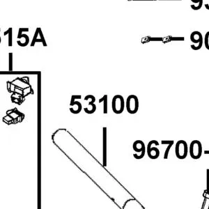 53100-ADA9-M30 HANDLE COMP STRG — diagram cutout