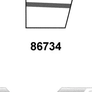 86734-ADA9-M30-T03 STRIPE B R LEG SHIELD — diagram cutout