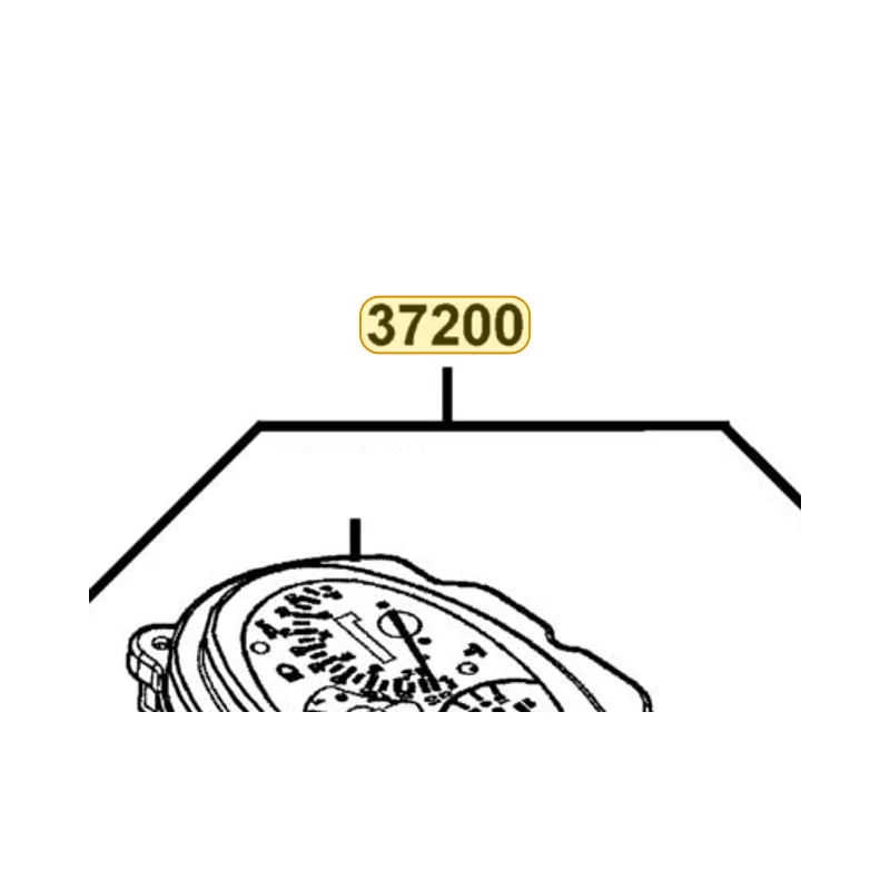 37200-KGB5-MG0 SPEED METER ASSY **(0) N.C.2008.08.14 — diagram cutout