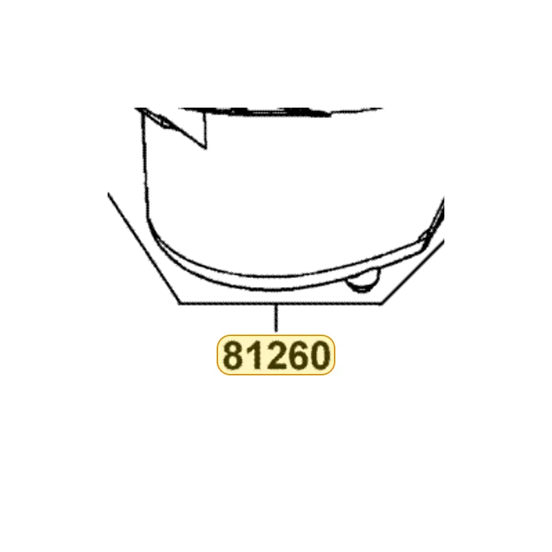 81260-LLB5-MY0 BOX ASSY LUGGAGE **(1) C.2008.07.14 — diagram cutout