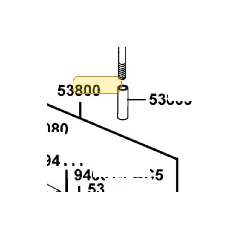 53800-LBE1-920 ROD ASSY STRG — diagram cutout