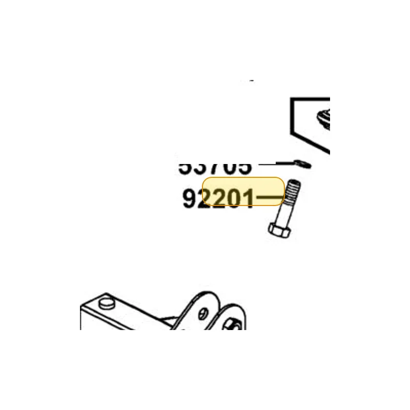 92201-08035-06 BOLT HEX 8*35 — diagram cutout
