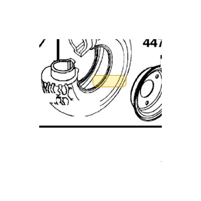 42711-LBE1-710 TIRE ASSY FR 4.00-5 — diagram cutout