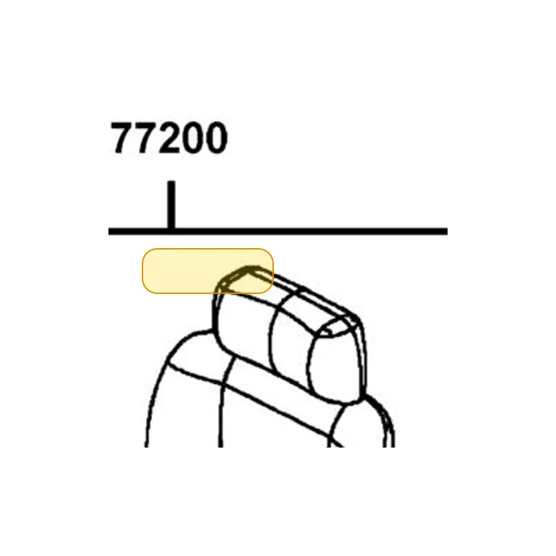77200-AAH7-M30-T01 SEAT ASSY (REACH) — diagram cutout