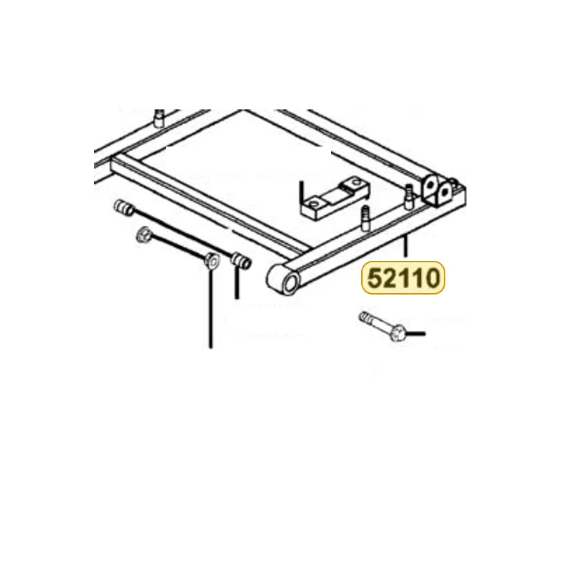 52110-LBE1-920 FORK COMP RR — diagram cutout