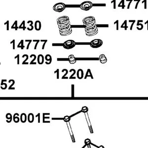 1220A-ZXA6-M01 HEAD ASSY CYLINDER — diagram cutout