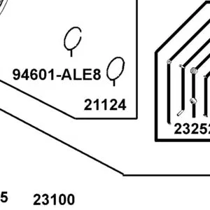 21124-LKF5-E00 OIL SEAL 35*45*4
