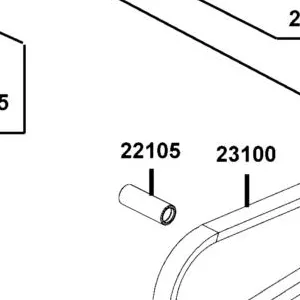 22105-ALE8-E00 BOSS DRIVE FACE — diagram cutout